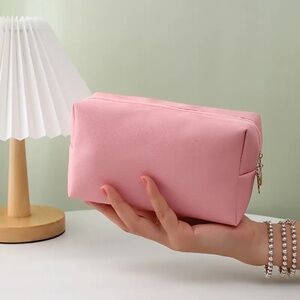 PRICE FOR 2 Portable Cosmetic & Toiletry Pouches with Zippe